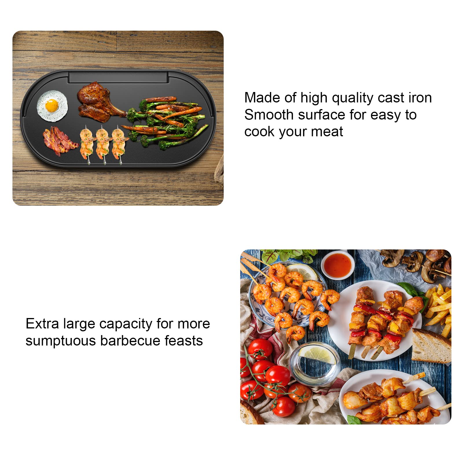 Amazon.com : Cast Iron Cooking Griddle-Accessories for Coleman
